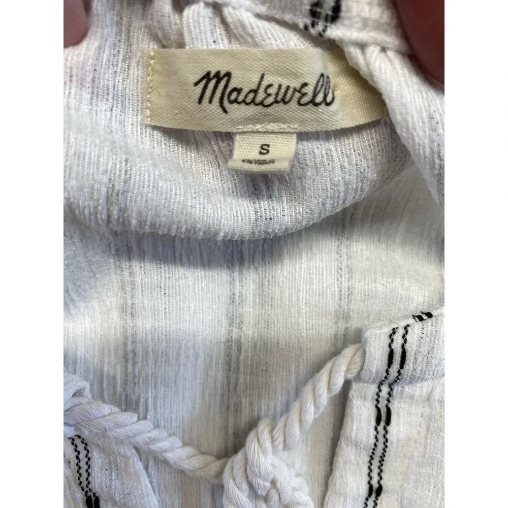 Madewell tie neck